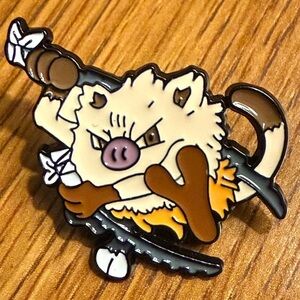 Women’s Accessories Colorful Fun Primeape Fighting-Type Pokemon Enamel Pin